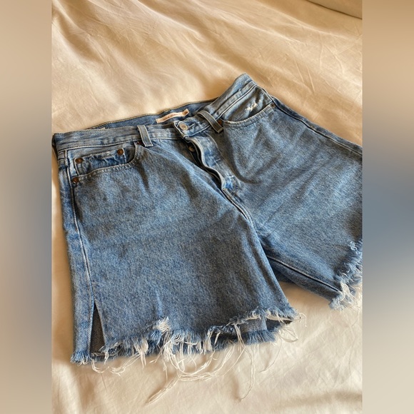 Levi’s 501 Original Cutoff Denim Shorts - Picture 6 of 7